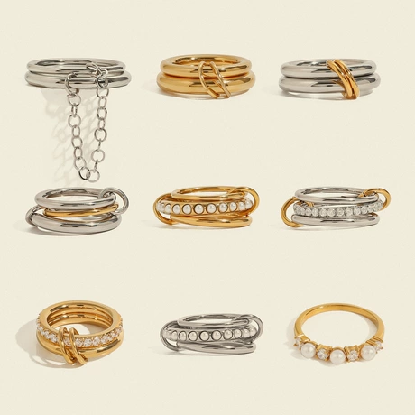 Simple Silver Band - Minimal Chic Style